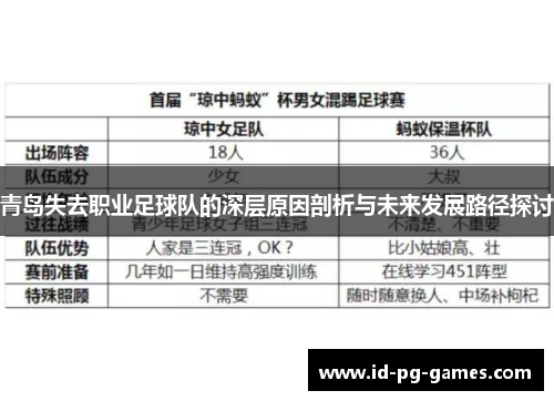 青岛失去职业足球队的深层原因剖析与未来发展路径探讨 青岛失去职业足球队的深层原因剖析与未来发展路径探讨